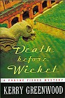 book cover, Death Before Wicket, Kerry Greenwood