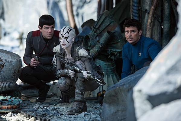 movie still, Star Trek Beyond, Festivale film reviews page;